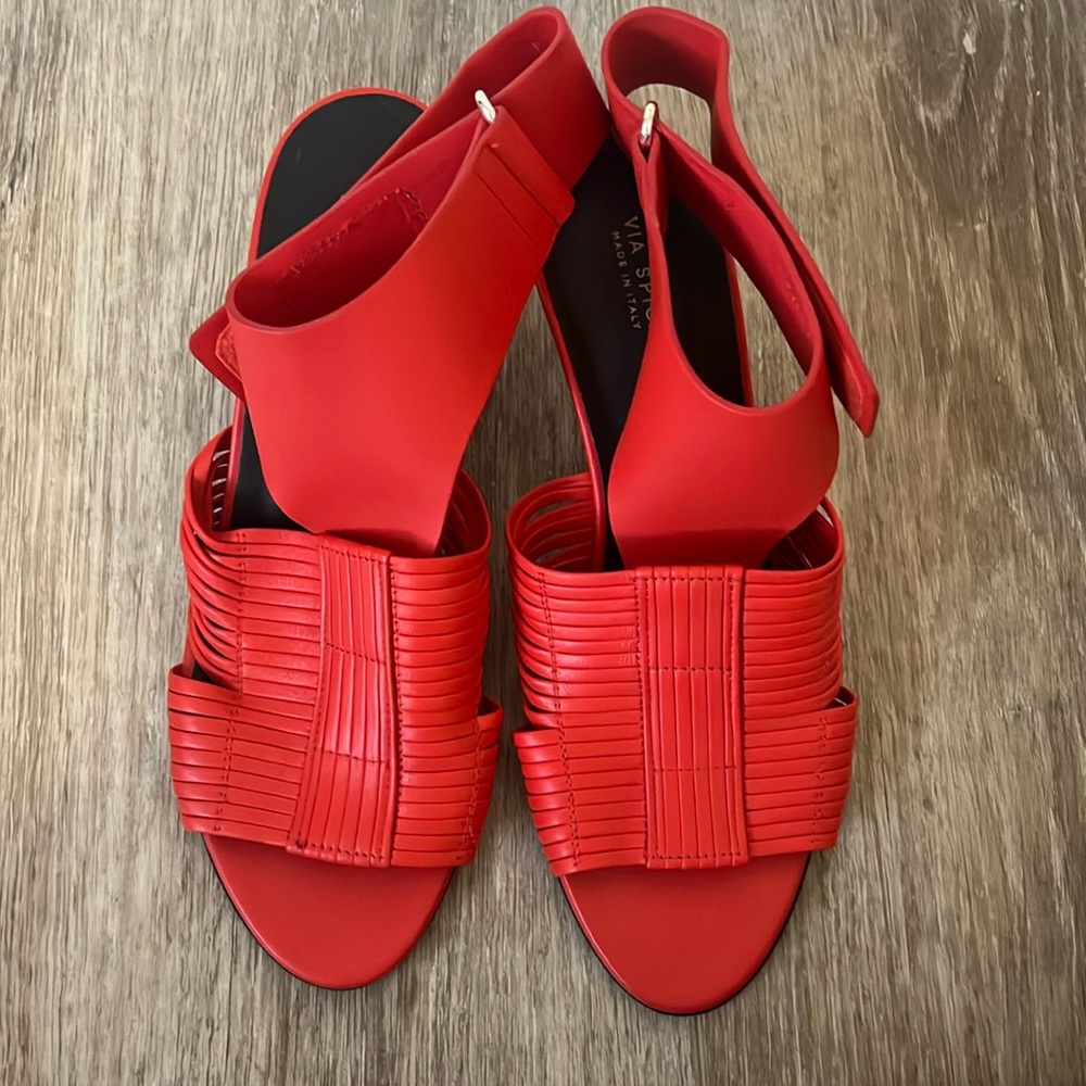 Via Spiga red heels